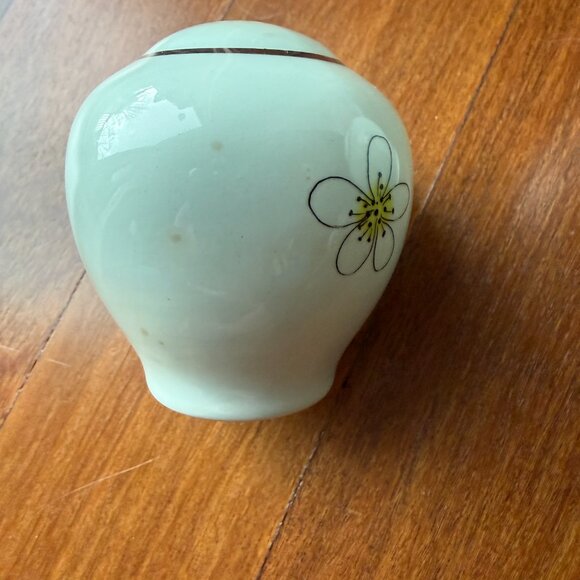 Vintage MCM Nobility Permaware Atomic Daisys Floral Mist Salt & Pepper Shakers - Picture 5 of 5